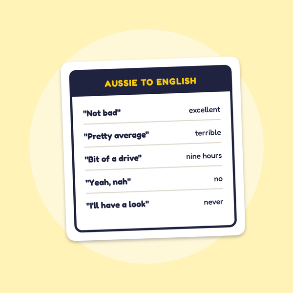 Aussie Stickers Only Aussies Get | Sticky Legend