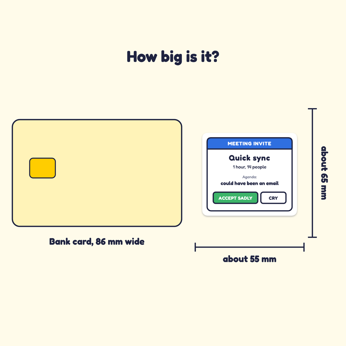 Could Have Been an Email sticker in a pack of five for $20