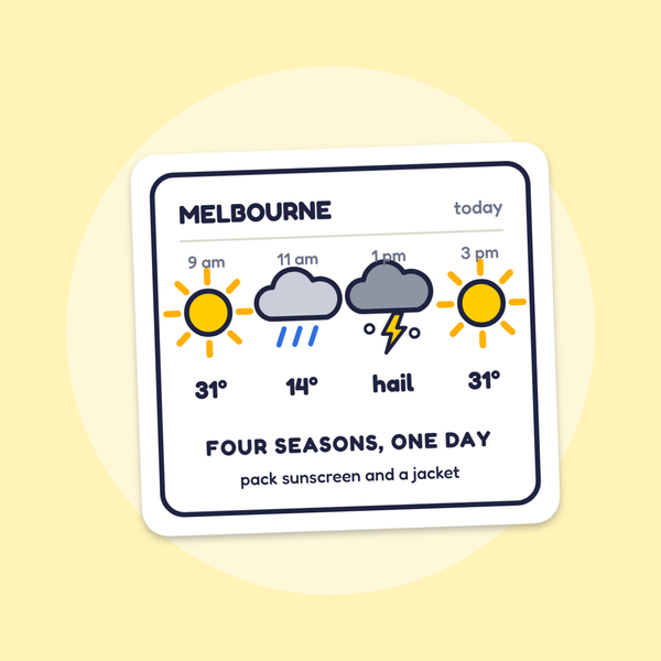 Four Seasons, One Day sticker