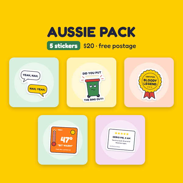 Sticky Legend | Funny Stickers, Australia