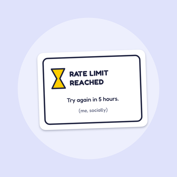 Rate Limit Reached sticker