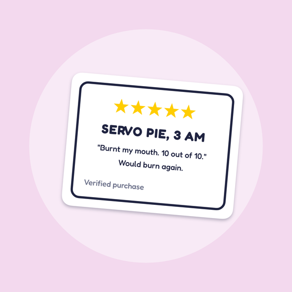 Servo Pie, 3 am: Five Stars sticker